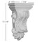 Ekena Millwork 7 7/8"W x 5 1/8"D x 13 3/8"H Beaded with Leaves Corbel COR07X05X13BE - alternate 2